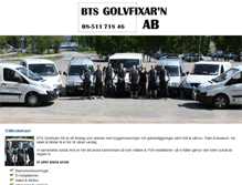 Tablet Screenshot of btsgolvfixarn.se